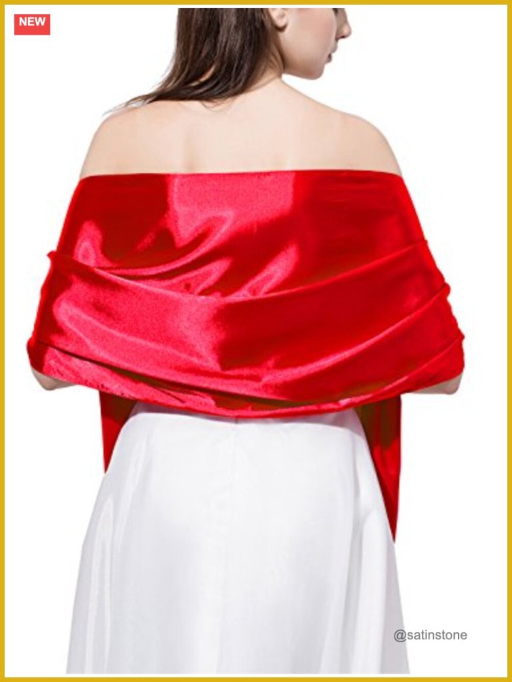 Satin Scarf Shawl for Women Lightweight Long Wrap